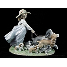 Lladro   Home Decor   Figurines - Lladro Puppy Parade 6784