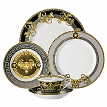 Versace   Tabletop   Dinnerware - Versace Prestige Gala 5 piece Place setting
