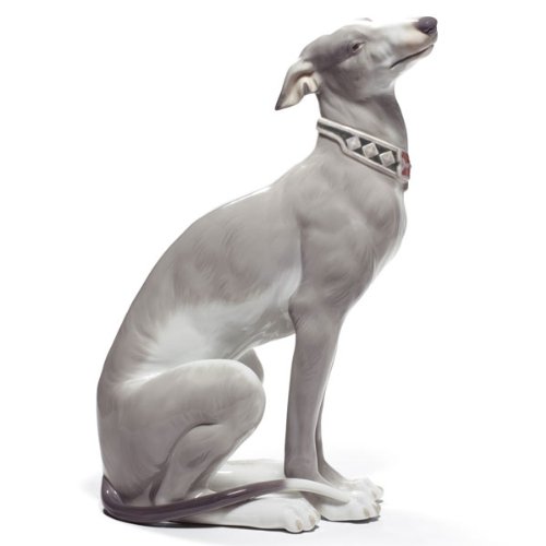 Lladro Attentive Greyhound