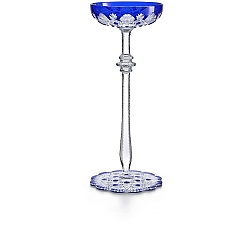 TableTop   Drinkware - Baccarat Tsar Champagne Coupe Blue