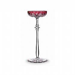 TableTop   Drinkware - Baccarat Tsar Champagne Coupe Pink