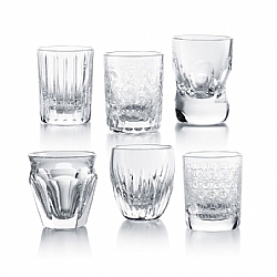 TableTop   Drinkware - Baccarat Take A Shot set Boxed set of 6