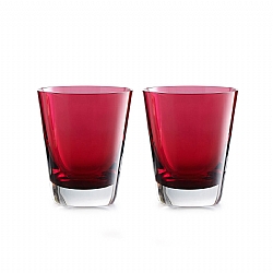 TableTop   Drinkware - Baccarat Mosaique Tumbler Red Boxed set of 2