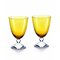 TableTop   Drinkware - Baccarat Vega Water Glass Amber set of 2