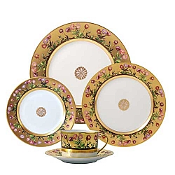 Bernardaud   Tabletop   Dinnerware - Bernardaud Heloise 5 Piece Place setting