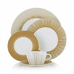 Bernardaud   Tabletop   Dinnerware - Bernardaud Sol 5 Piece Place Setting