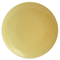 Bernardaud   Tabletop   Dinnerware - Bernardaud Organza Straw Yellow Dinner Plate