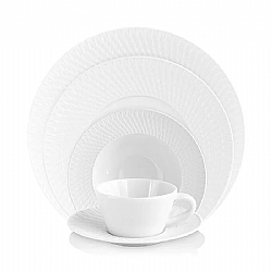 Bernardaud   Tabletop   Dinnerware - Bernardaud Twist 5 piece Place Setting