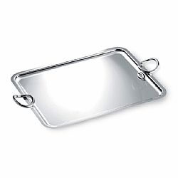 Christofle   home decor   Trays - Christpfle Vertigo Extra Large Silver Plated Tray