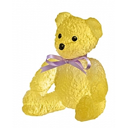 daum   Home Decor   Figurines - Daum Mansau Serge Yellow doudours Teddy Bear