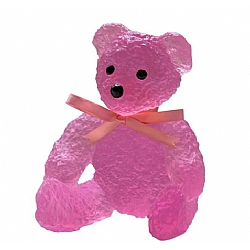 daum   Home Decor   Figurines - Daum Mansau Serge Candy Pink doudours Teddy Bear