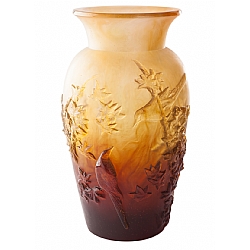 Daum   Home Decor   Vases - Daum Kariyazaki Shogo Amber Autumn vase