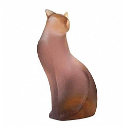 Daum   Animals   Cats - Daum Carnoy Xavier Grey pink sitting cat