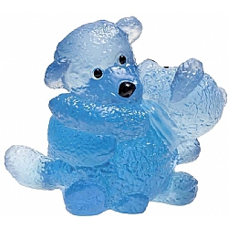 daum   Home Decor   Figurines - Daum Mansau Serge Twins Doudours Blue