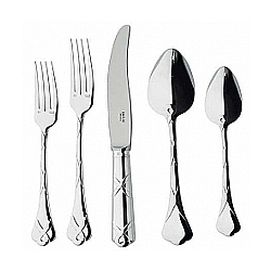 Ercuis   Tabletop   Flatware - Ercuis Silver Plated Paris 5 Piece Place Setting