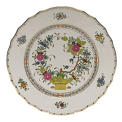 Herend   Tabletop   Dinnerware - Herend Indian Basket 5pc Place Setting