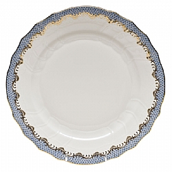 Herend   Tabletop   Dinnerware - Herend Fishscale Light Blue 5pc Place Setting