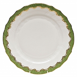 Herend   Tabletop   Dinnerware - Herend Fishscale Light Green 5pc Place Setting