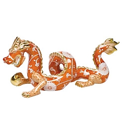 Herend   home decor   Figurines - Herend Small Dragon Multicolor