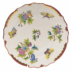 Herend   Tabletop   Dinnerware - Herend Queen Victoria Pink 5pc Place Setting