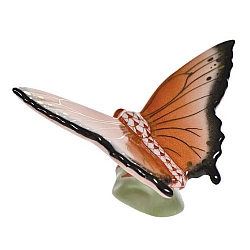 Herend   Animals   Butterflies - Herend Butterfly Rust