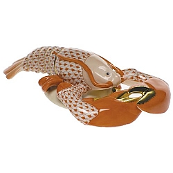 Herend   animals   Aquatic - Herend Lobster Rust