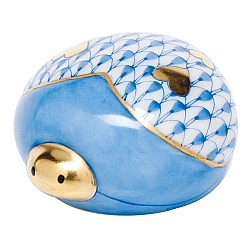 Herend   animals   Little Animals - Herend Love Bug Blue