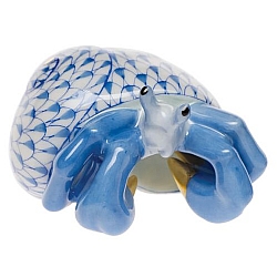 Herend   animals   Aquatic - Herend Hermit Crab Blue