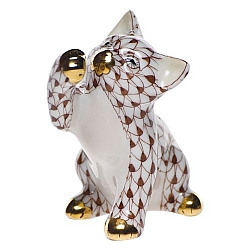 Herend   animals   Cats - Herend Curious Cat Chocolate
