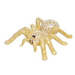 Herend   animals   Little Animals - Herend Tarantula Butterscotch