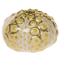 Herend   animals   Aquatic - Herend Sea Urchin Butterscotch