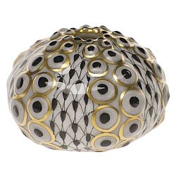Herend   animals   Aquatic - Herend Sea Urchin Black