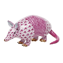 Herend   Animals   Wildlife - Herend Armadillo Raspberry