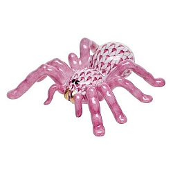 Herend   animals   Little Animals - Herend Tarantula Raspberry