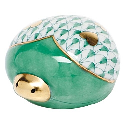 Herend   animals   Little Animals - Herend Love Bug Green