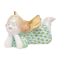 Herend   home decor   Figurines - Herend Tranquility Key lime
