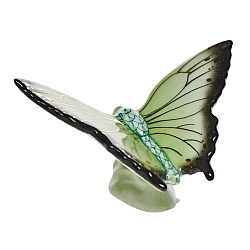 Herend   Animals   Butterflies - Herend Butterfly Key lime
