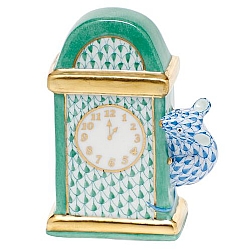 Herend   animals   Little Animals - Herend Hickory Dickory Dock Multicolor