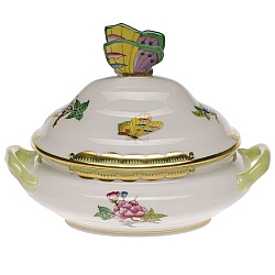 Herend   home decor   Table Accessories - Herend Mini Tureen Multicolor