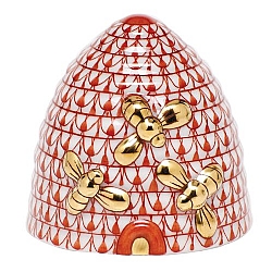 Herend   animals   Little Animals - Herend Beehive Rust