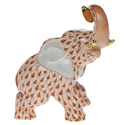 Herend   animals   Elephant - Herend Elephant Rust