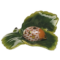 Herend   animals   Little Animals - Herend Ladybug Rust