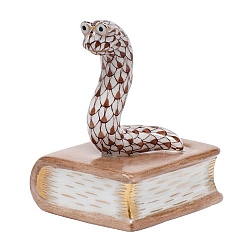 Herend   animals   Little Animals - Herend Bookworm Chocolate