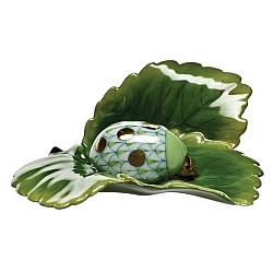 Herend   animals   Little Animals - Herend Ladybug Key lime
