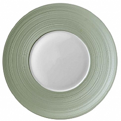 JL Coquet   Tabletop   Dinnerware - JL Coquet Hemisphere Khaki Green Charger