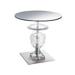 Lalique   Home Decor   Tables - Lalique Versailles Pedestal Table