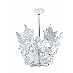 Lalique   Lighting   Chandeliers - Lalique Champs-Elysees 3R, Chrome Chandelier