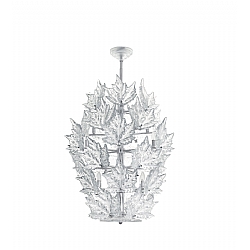 Lalique   Lighting   Chandeliers - Lalique Champs-Elysees 6R, Chrome Chandelier