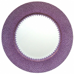 Mottahedeh   Tabletop   Dinnerware - Mottahedeh Lace Service Plate Plum