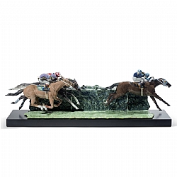 Lladro   Animals   Horse - Lladro At the Derby